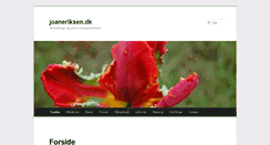 Desktop Screenshot of joaneriksen.dk